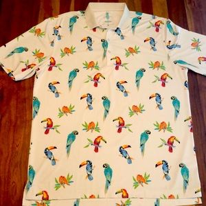 Chubbies Shorts - Macaw Golf Shirt